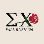 Syracuse Sigma Chi Fall Rush 2026 Tees