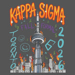 UK Kappa Sigma Fall 2026 Formal Comfort Colors Pocket T Shirt
