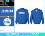 UF Pickleball Club Crewnecks Fall 2026
