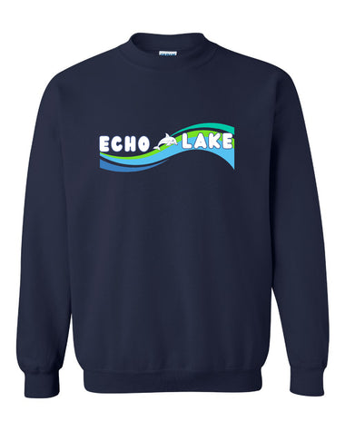 Echo Lake Wave Crewneck
