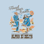 USC Alpha Xi Delta Fall 2026 Date Function Tee