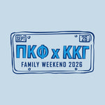 Binghamton KKG X Pi Kapp Fall 2026 Parents Weekend T Shirt