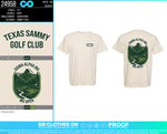 UTexas Sammy Fall 2026 Golf Club Comfort Colors Tees