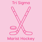 Marist Tri Sigma Fall 2026 Pink the Rink Crewnecks