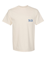 WKU Chi O Parents Weekend Comfort Colors Pocket Tee