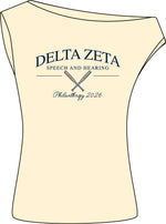 University of Illinois Fall 2026 Philanthropy Off the Shoulder Top
