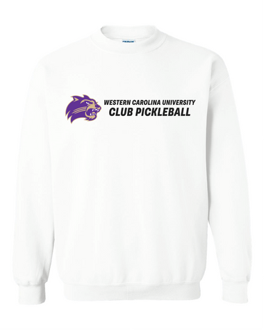 Western Carolina University Club Pickleball Crewneck Sweatshirt