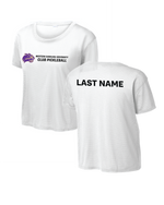 Western Carolina University Club Pickleball Ladies Crop Performance Tee