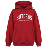 Rutgers Women's Club Lacrosse Fall 2026 Heavyweight Hooded Sweatshirt