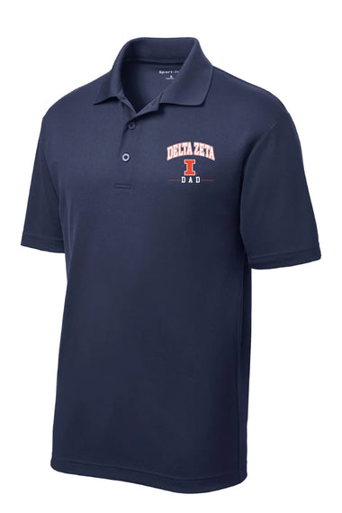 University of Illinois DZ Fall 2026 Dads Day Embroidered Polo