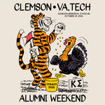 Clemson Kappa Sigma Young Alumni Weekend Comfort Colors Pocket Tee