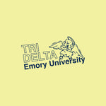 Emory Tri Delta Fall 2026 Heavyweight Stitched Hood Zip-Up