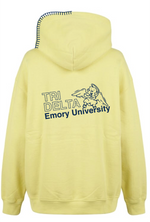 Emory Tri Delta Fall 2026 Heavyweight Stitched Hood Zip-Up