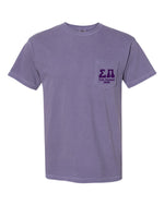 Ole Miss Sigma Pi Memphis Formal Comfort Colors Pocket Tee