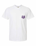 Ole Miss Sigma Pi Memphis Formal Comfort Colors Pocket Tee