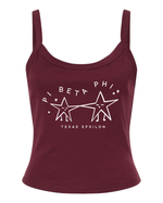 North Texas Pi Beta Phi Star Spaghetti Tank
