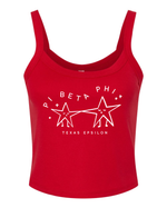North Texas Pi Beta Phi Star Spaghetti Tank