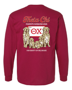 UD Theta Chi Fall 2026 Parents Weekend Long Sleeve Tee
