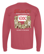 UD Theta Chi Fall 2026 Parents Weekend Long Sleeve Tee
