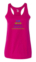 Carroll County Dance Center Fall 2026 Eat, Sleep, Dance Racerback Tank
