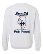 Illinois Sigma Chi Fall 2026 Dads' Weekend Sweatshirt
