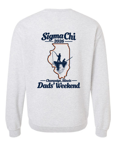Illinois Sigma Chi Fall 2026 Dads' Weekend Sweatshirt