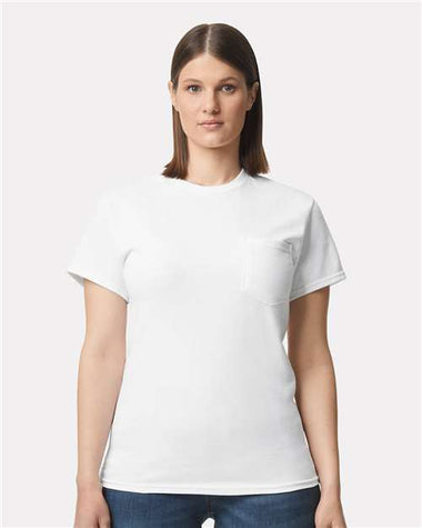 Gildan Unisex Ultra Cotton Pocket T-Shirt