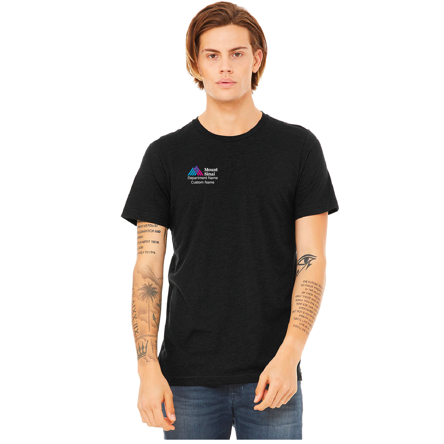 Mount Sinai Premium Unisex Triblend Tee