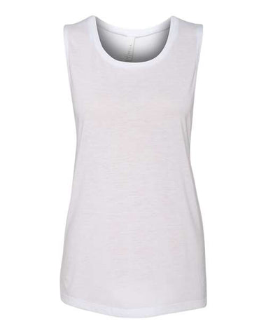 BELLA + CANVAS - Women's Flowy Scoop Muscle Tank