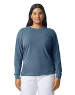 Comfort Colors Unisex Garment-Dyed Heavyweight Long Sleeve Pocket T-Shirt