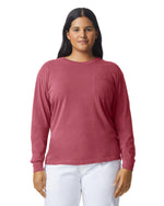 Comfort Colors Unisex Garment-Dyed Heavyweight Long Sleeve Pocket T-Shirt