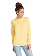 Comfort Colors Unisex Garment-Dyed Heavyweight Long Sleeve Pocket T-Shirt