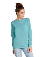 Comfort Colors Unisex Garment-Dyed Heavyweight Long Sleeve Pocket T-Shirt