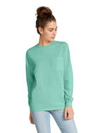 Comfort Colors Unisex Garment-Dyed Heavyweight Long Sleeve Pocket T-Shirt