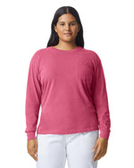 Comfort Colors Unisex Garment-Dyed Heavyweight Long Sleeve Pocket T-Shirt