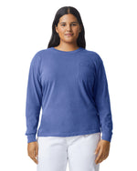 Comfort Colors Unisex Garment-Dyed Heavyweight Long Sleeve Pocket T-Shirt