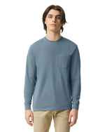 Comfort Colors Unisex Garment-Dyed Heavyweight Long Sleeve Pocket T-Shirt