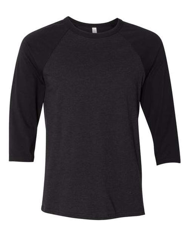 BELLA + CANVAS - Three-Quarter Sleeve Baseball Tee