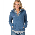 Kravis Children's Hospital Ladies Charles River Heathered Fleece Jacket