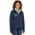 NYU Langone PCCM Ladies Charles River Heathered Fleece Jacket