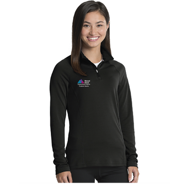Mount Sinai Nephrology Ladies Charles River Fusion 1/4 Zip Pullover