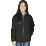NYU Langone Ladies Charles River Jamestown Fuzzy Fleece Jacket