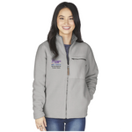NYU Langone Ladies Charles River Jamestown Fuzzy Fleece Jacket