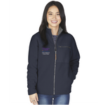 NYU Langone Ladies Charles River Jamestown Fuzzy Fleece Jacket