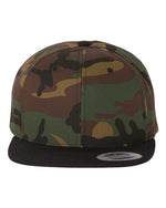 Premium Flat Bill Snapback Cap