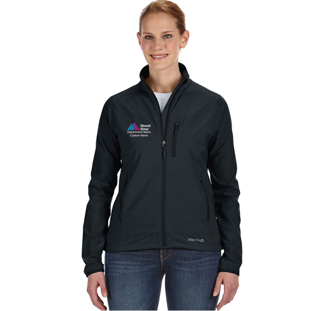 Mount Sinai Ladies Marmot Tempo Jacket Clothes On