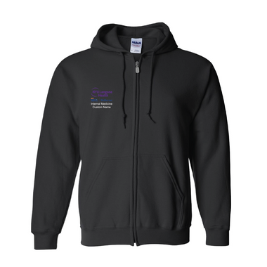 NYU Langone Full-Zip Hooded Sweatshirt
