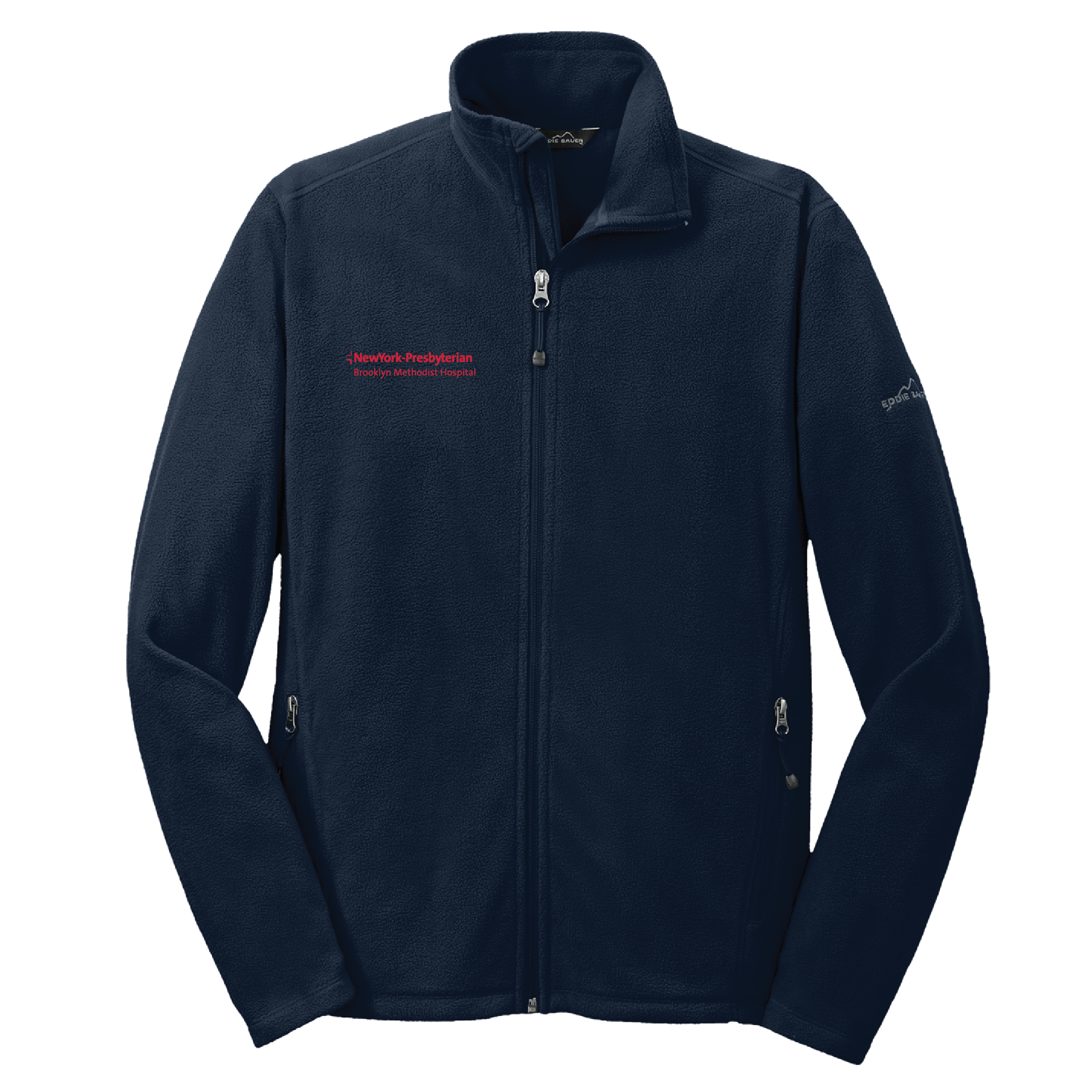 NYP Brooklyn Methodist Eddie Bauer Men's Full-Zip Microfleece