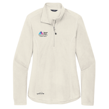 Mount Sinai Nephrology Eddie Bauer Ladies 1/2 Zip Microfleece Jacket
