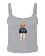 Polo Bear Spaghetti Strap Tank – Athletic Heather